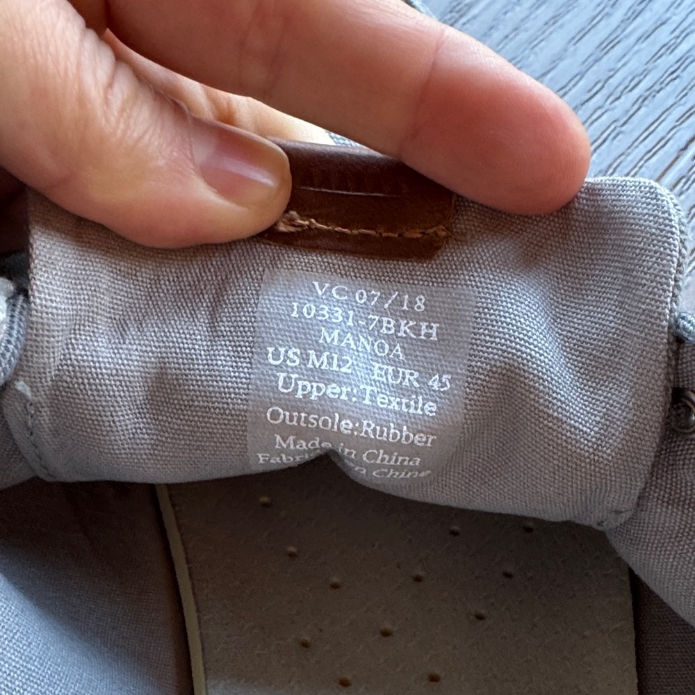 OluKai Gray Canvas Men's Loafers - Picture 6 of 6
